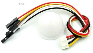AJMRTC BH1750 BH1750FVI Light Intensity Sensor Module, Digital Illuminance Detector with Light Ball, I2C Interface Ambient Light Module for Arduino ESP32 STM32 Smart Home Lighting Control Project AJMRTC BH1750 BH1750FVI Light Intensity Sensor Module, Digital Illuminance Detector with Light Ball, I2C Interface Ambient Light Module for Arduino ESP32 STM32 Smart Home Lighting Control Project