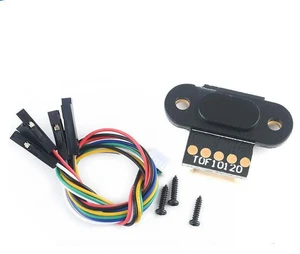 AJMRTC ToF10120 Laser Range Sensor Module, 10-180cm Distance Detector, TOF05140 with RS232 UART I2C Multi Output, 3-5V Time-of-Flight Laser Distance Measuring Module AJMRTC ToF10120 Laser Range Sensor Module, 10-180cm Distance Detector, TOF05140 with RS232 UART I2C Multi Output, 3-5V Time-of-Flight Laser Distance Measuring Module