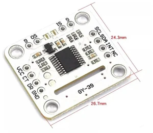AJMRTC GY-39 MAX44009 BME280 Multi-Sensor Module, Temperature Humidity Light Pressure Detector, UART I2C IIC TTL Output, GY39 Electronic DIY Board for STM32 Embedded Projects AJMRTC GY-39 MAX44009 BME280 Multi-Sensor Module, Temperature Humidity Light Pressure Detector, UART I2C IIC TTL Output, GY39 Electronic DIY Board for STM32 Embedded Projects