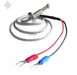 AJMRTC 0.5M (3.3ft) K Type Thermocouple Temperature Sensor Probe, 0~600°C Range Temperature Controller Sensor, HITM K-Type Thermocouple Wire for Industrial Temperature Detection, PID Controller, Oven AJMRTC 0.5M (3.3ft) K Type Thermocouple Temperature Sensor Probe, 0~600°C Range Temperature Controller Sensor, HITM K-Type Thermocouple Wire for Industrial Temperature Detection, PID Controller, Oven