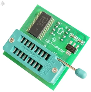 AJMRTC 1.8V Adapter Board for Motherboard SPI Flash Chip, SOP8 DIP8 W25 MX25 Flash Converter, Works with TL866CS TL866A EZP2010 EZP2013 CH341 Programmer for BIOS Flash Reading & Writing AJMRTC 1.8V Adapter Board for Motherboard SPI Flash Chip, SOP8 DIP8 W25 MX25 Flash Converter, Works with TL866CS TL866A EZP2010 EZP2013 CH341 Programmer for BIOS Flash Reading & Writing