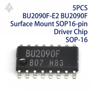AJMRTC 5Pcs BU2090F-E2 BU2090F SOP-16 Driver IC Chip, 16 Pin Surface Mount SMD Integrated Circuit, BU2090F-E2 SOP16 Driver Chip for Electronic Circuit Repair & DIY Development AJMRTC 5Pcs BU2090F-E2 BU2090F SOP-16 Driver IC Chip, 16 Pin Surface Mount SMD Integrated Circuit, BU2090F-E2 SOP16 Driver Chip for Electronic Circuit Repair & DIY Development