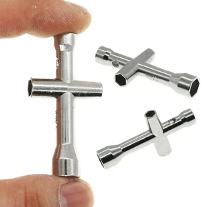 AJMRTC Mini Cross Socket Wrench Set, Small Cross Nut Driver Socket Tool, M2 M2.5 M3 M4 Sizes, Special Cross Socket Wrench for Robot Assembly, RC Model, Mechanical Maintenance & DIY Projects AJMRTC Mini Cross Socket Wrench Set, Small Cross Nut Driver Socket Tool, M2 M2.5 M3 M4 Sizes, Special Cross Socket Wrench for Robot Assembly, RC Model, Mechanical Maintenance & DIY Projects