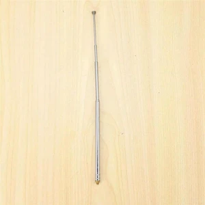AJMRTC 6Pcs RC Model Car Expansion Antenna, 5-Section Silver Telescopic Aerial, 3mm External Threaded Antenna Replacement for RC Vehicle Remote Control Receiver Signal Extend AJMRTC 6Pcs RC Model Car Expansion Antenna, 5-Section Silver Telescopic Aerial, 3mm External Threaded Antenna Replacement for RC Vehicle Remote Control Receiver Signal Extend