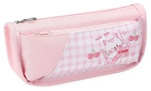 AJMRTC Large Capacity Kawaii Pencil Case, Cute Zipper Stationery Pouch, Portable Pen Bag Storage Organizer for Students, Teens, School Office Supplies, Back to School Gift AJMRTC Large Capacity Kawaii Pencil Case, Cute Zipper Stationery Pouch, Portable Pen Bag Storage Organizer for Students, Teens, School Office Supplies, Back to School Gift