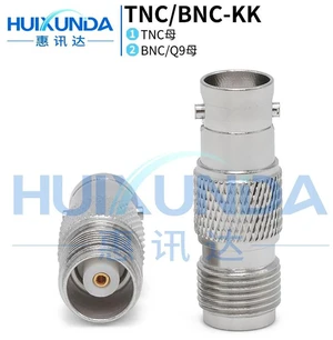 AJMRTC TNC Female to BNC Female RF Adapter, TNC/BNC-KK Q9 Coaxial Connector Coupler, BNC Female to TNC Female Convertor for Antenna, Radio, Wireless Communication Devices AJMRTC TNC Female to BNC Female RF Adapter, TNC/BNC-KK Q9 Coaxial Connector Coupler, BNC Female to TNC Female Convertor for Antenna, Radio, Wireless Communication Devices