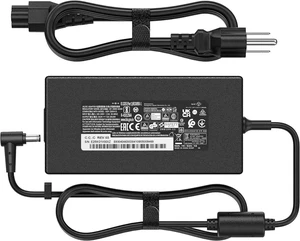 150W AC Adapter Laptop Charger Replacement for MSI Sword 15, Bravo 15, Crosshair 15 17, GF63 Series, Katana GF66 GF76, Pulse GL66 GL76, Workstation WF66 WF76, A18-150P1A, 20V 7.5A Gaming Notebook Powe 150W AC Adapter Laptop Charger Replacement for MSI Sword 15, Bravo 15, Crosshair 15 17, GF63 Series, Katana GF66 GF76, Pulse GL66 GL76, Workstation WF66 WF76, A18-150P1A, 20V 7.5A Gaming Notebook Powe