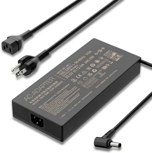 240W Laptop AC Charger Power Adapter for Asus ROG Strix Scar 17 G17 G533QS QR QM, ROG Zephyrus G14 G15 M16 S15 S17, TUF Gaming F15 F17 FX507VV A15 A17, Replacement ADP-240EB B Gaming Notebook Power 240W Laptop AC Charger Power Adapter for Asus ROG Strix Scar 17 G17 G533QS QR QM, ROG Zephyrus G14 G15 M16 S15 S17, TUF Gaming F15 F17 FX507VV A15 A17, Replacement ADP-240EB B Gaming Notebook Power