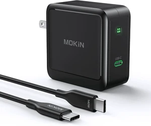 140W GaN+ Compact Foldable USB C PD 3.1 Fast Charger for MacBook Pro Air M1 M2 M3 M4, Samsung Galaxy, iPad Pro, All USB-C Devices, Foldable Wall Plug, USB-C Cable Included, Laptop Power Adapter 140W GaN+ Compact Foldable USB C PD 3.1 Fast Charger for MacBook Pro Air M1 M2 M3 M4, Samsung Galaxy, iPad Pro, All USB-C Devices, Foldable Wall Plug, USB-C Cable Included, Laptop Power Adapter