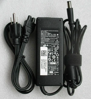 90W AC Laptop Charger Power Supply Adapter 19.5V 4.62A Replacement for Dell Latitude, Inspiron and Vostro Series Notebook Charger with Power Cord 90W AC Laptop Charger Power Supply Adapter 19.5V 4.62A Replacement for Dell Latitude, Inspiron and Vostro Series Notebook Charger with Power Cord