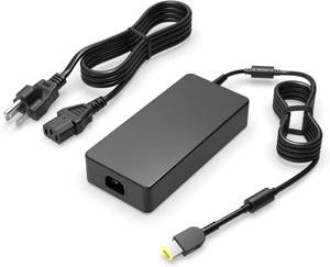 300W Slim Tip Laptop Charger Compatible with Lenovo Legion 5 5i 7i Pro, Yoga AIO 7 9, R7000P R9000P R9000K Y9000K Y9000X Gaming Notebook AC Power Supply Adapter with Power Cord 300W Slim Tip Laptop Charger Compatible with Lenovo Legion 5 5i 7i Pro, Yoga AIO 7 9, R7000P R9000P R9000K Y9000K Y9000X Gaming Notebook AC Power Supply Adapter with Power Cord