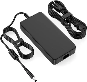 240W Laptop Charger Compatible with Dell G15 G16 G7 G5 G3, Alienware 13 15 17 x15 x16 x17 m15 m17, Precision 7510 7520 7710 7720 7730 3541 3550 Gaming Notebook AC Power Supply Adapter with Power Cord 240W Laptop Charger Compatible with Dell G15 G16 G7 G5 G3, Alienware 13 15 17 x15 x16 x17 m15 m17, Precision 7510 7520 7710 7720 7730 3541 3550 Gaming Notebook AC Power Supply Adapter with Power Cord