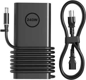 New 240W GaN Slim AC Laptop Charger LA240PM200 for Dell Alienware x17 x16 x15 M17 M17x M15 M14x 17 15, Precision 7780 7770 7670 7680 7550 7560, G16 G15 G7 G5 5521 5535 5530 7620 Gaming Notebook Power New 240W GaN Slim AC Laptop Charger LA240PM200 for Dell Alienware x17 x16 x15 M17 M17x M15 M14x 17 15, Precision 7780 7770 7670 7680 7550 7560, G16 G15 G7 G5 5521 5535 5530 7620 Gaming Notebook Power
