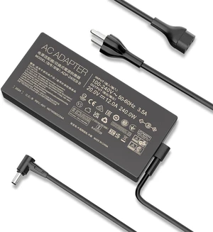 240W AC Laptop Charger Power Supply for ASUS ROG Strix Scar 17 II III, Vivobook Pro 15X 16X OLED, Zephyrus G14 G15 M16, TUF Dash A15 F15 A16 F17, Flow ZenBook Gaming Notebook, 6.0x3.7mm DC Connector 240W AC Laptop Charger Power Supply for ASUS ROG Strix Scar 17 II III, Vivobook Pro 15X 16X OLED, Zephyrus G14 G15 M16, TUF Dash A15 F15 A16 F17, Flow ZenBook Gaming Notebook, 6.0x3.7mm DC Connector