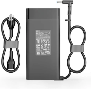 230W 19.5V 11.8A AC Adapter Fit for HP Omen 15 16 17, Victus 16 Gaming Laptop, ZBook Fury 16 G8 G9 G10 Envy, M41303-001 M85389-003 M35733-001 M85389-001 TPN-LA10 TPN-DA12, Backward Compatible with 230W 19.5V 11.8A AC Adapter Fit for HP Omen 15 16 17, Victus 16 Gaming Laptop, ZBook Fury 16 G8 G9 G10 Envy, M41303-001 M85389-003 M35733-001 M85389-001 TPN-LA10 TPN-DA12, Backward Compatible with