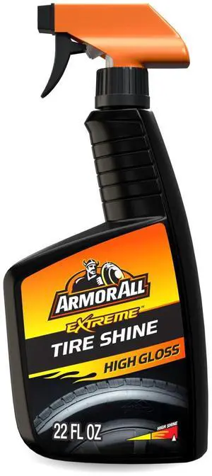Armor All Extreme Tire Shine Spray for Car Detailing, 22 fl oz Bottle Armor All Extreme Tire Shine Spray for Car Detailing, 22 fl oz Bottle