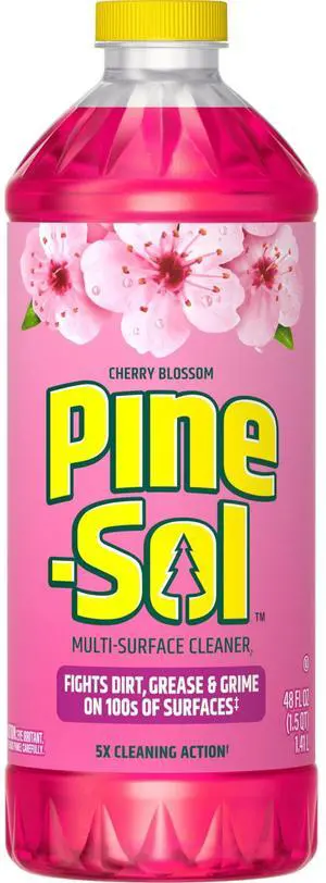 Pine-Sol Multi-Surface All Purpose Cleaner, Cherry Blossom, 48 fl oz Pine-Sol Multi-Surface All Purpose Cleaner, Cherry Blossom, 48 fl oz