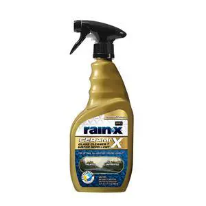 Rain-x® Cerami-x Glass Cleaner + Water Repellent, 23 .oz - Improved Haze-Free Formula - 630177SRP Rain-x® Cerami-x Glass Cleaner + Water Repellent, 23 .oz - Improved Haze-Free Formula - 630177SRP