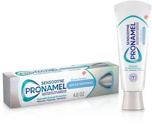Sensodyne Pronamel Gentle Whitening Sensitive Toothpaste, Alpine Breeze, 4 Oz, for Adults Sensodyne Pronamel Gentle Whitening Sensitive Toothpaste, Alpine Breeze, 4 Oz, for Adults