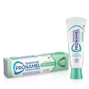 Sensodyne Pronamel Daily Protection Enamel Toothpaste for Sensitive Teeth and Cavity Protection, Mint Essence - 4 Oz Sensodyne Pronamel Daily Protection Enamel Toothpaste for Sensitive Teeth and Cavity Protection, Mint Essence - 4 Oz