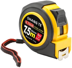 Tape Measure 25 ft, Steel Measuring Tape Retractable, 25-Foot Basics Self-Locking Measurement Tape, Self Lock Auto Tape Rule Imperial/Metric Measure for Body Measurements Tape Measure 25 ft, Steel Measuring Tape Retractable, 25-Foot Basics Self-Locking Measurement Tape, Self Lock Auto Tape Rule Imperial/Metric Measure for Body Measurements