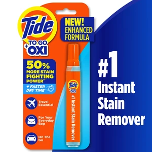 Tide To Go Pen Instant Stain Remover, Travel & Pocket Size, 1 Count Tide To Go Pen Instant Stain Remover, Travel & Pocket Size, 1 Count
