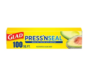 Glad Press'N Seal Multipurpose Sealing Food Wrap, 100 sq ft Roll Glad Press'N Seal Multipurpose Sealing Food Wrap, 100 sq ft Roll