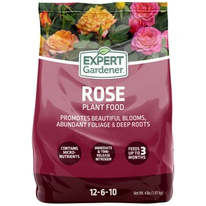 Expert Gardener 12-6-10 Rose Plant Food Fertilizer, 4lb Expert Gardener 12-6-10 Rose Plant Food Fertilizer, 4lb