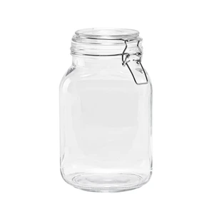 Mainstays 67oz Glass Airtight Food Storage Jar Canister with Locking Lid for Dry Food, Coffee, Sugar, Pantry Organization Mainstays 67oz Glass Airtight Food Storage Jar Canister with Locking Lid for Dry Food, Coffee, Sugar, Pantry Organization