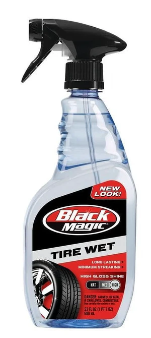 Black Magic BM23 Tire Wet 23oz Tire Shine Lasts Up to 4 Weeks Black Magic BM23 Tire Wet 23oz Tire Shine Lasts Up to 4 Weeks
