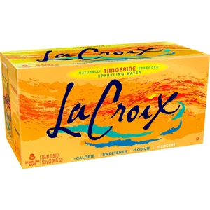 LaCroix Tangerine Sparkling Water, 12 fl oz, 8 Count LaCroix Tangerine Sparkling Water, 12 fl oz, 8 Count