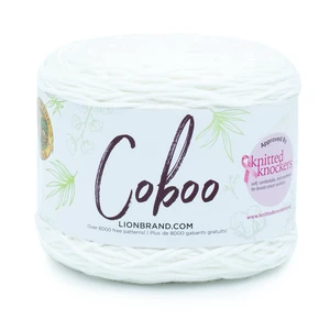 Lion Brand Coboo White Light DK Yarn Lion Brand Coboo White Light DK Yarn