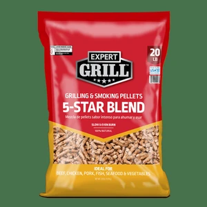 Expert Grill Five Star Blend Wood Pellets 20lb Expert Grill Five Star Blend Wood Pellets 20lb