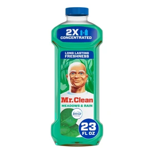 Mr. Clean 2X Concentrated Multi Surface Cleaner with Febreze Meadows & Rain Scent, 23fl oz Mr. Clean 2X Concentrated Multi Surface Cleaner with Febreze Meadows & Rain Scent, 23fl oz
