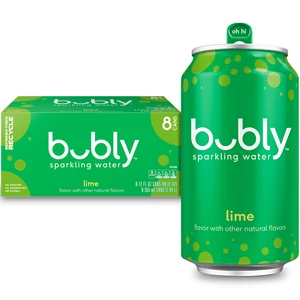 Bubly Lime Sparkling Water, Zero Sugar, Zero Calories, 12 fl oz, 8 Count Bubly Lime Sparkling Water, Zero Sugar, Zero Calories, 12 fl oz, 8 Count