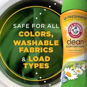 ARM & HAMMER Clean Scentsations Scent Booster, Laundry Beads Alternative, Clean Meadow scent, 24 Oz ARM & HAMMER Clean Scentsations Scent Booster, Laundry Beads Alternative, Clean Meadow scent, 24 Oz