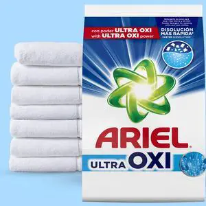 Ariel Laundry Detergent Powder, Ultra Oxi, Original Scent, 52 oz, 33 Loads Ariel Laundry Detergent Powder, Ultra Oxi, Original Scent, 52 oz, 33 Loads