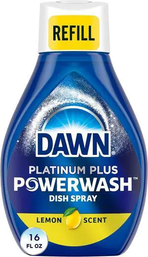 Dawn, Platinum Plus Lemon Scent Dish Spray, 16 Fl Oz Dawn, Platinum Plus Lemon Scent Dish Spray, 16 Fl Oz