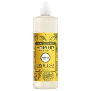 Mrs. Meyer's Clean Day Liquid Dish Soap, Dandelion Scent, 16 Fl Oz Mrs. Meyer's Clean Day Liquid Dish Soap, Dandelion Scent, 16 Fl Oz