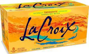 La Croix Sparkling Water, Tangerine, 12 Fl Oz, 8 Pack La Croix Sparkling Water, Tangerine, 12 Fl Oz, 8 Pack