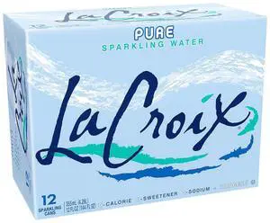La Croix Pure Sparkling Water, 12 Fl Oz, 12-Pack La Croix Pure Sparkling Water, 12 Fl Oz, 12-Pack