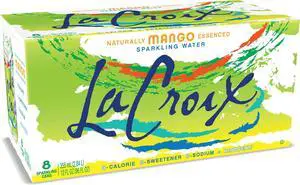 La Croix Sparkling Water Mango, 12 Fl Oz, 8 Pack La Croix Sparkling Water Mango, 12 Fl Oz, 8 Pack