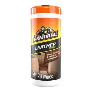 Armor All Car Leather Wipes 20Count, Cleans, Conditions, Protects Armor All Car Leather Wipes 20Count, Cleans, Conditions, Protects