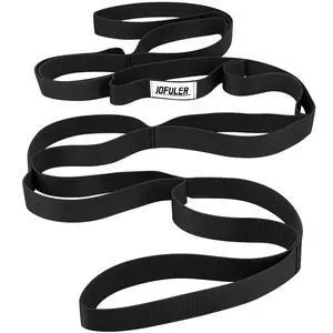 10 Loops Stretching Strap for Physical Therapy and Home Rehab 10 Loops Stretching Strap for Physical Therapy and Home Rehab