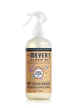 Mrs. Meyer's Clean Day Pet Odor Neutralizer, Orange Blossom Scent, 12oz Mrs. Meyer's Clean Day Pet Odor Neutralizer, Orange Blossom Scent, 12oz