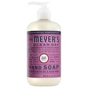 Mrs. Meyer's Clean Day Hand Soap, 12.5 Fl Oz, Plum Berry Scent Mrs. Meyer's Clean Day Hand Soap, 12.5 Fl Oz, Plum Berry Scent