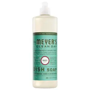 Mrs. Meyer's Clean Day Liquid Dish Soap, Basil, 16fl oz Mrs. Meyer's Clean Day Liquid Dish Soap, Basil, 16fl oz