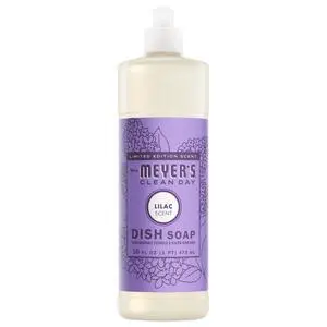 Mrs. Meyer's Clean Day Liquid Dish Soap, Lilac, 16 fl. oz Mrs. Meyer's Clean Day Liquid Dish Soap, Lilac, 16 fl. oz