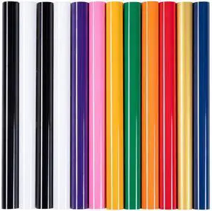 HTVRONT 13 Pack HTV Heat Transfer Vinyl Sheets HTVRONT 13 Pack HTV Heat Transfer Vinyl Sheets