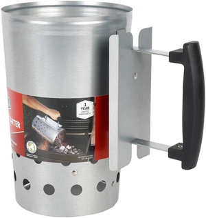 Expert Grill Charcoal Chimney Starter with Safety Handle for Outdoors Expert Grill Charcoal Chimney Starter with Safety Handle for Outdoors